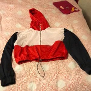 forever 21 cropped hoodie